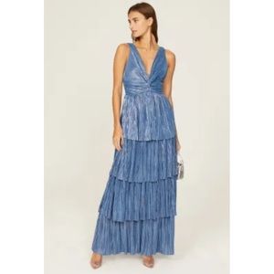 Delphina floor length designer gown